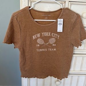 American Eagle Crop Top- size large
